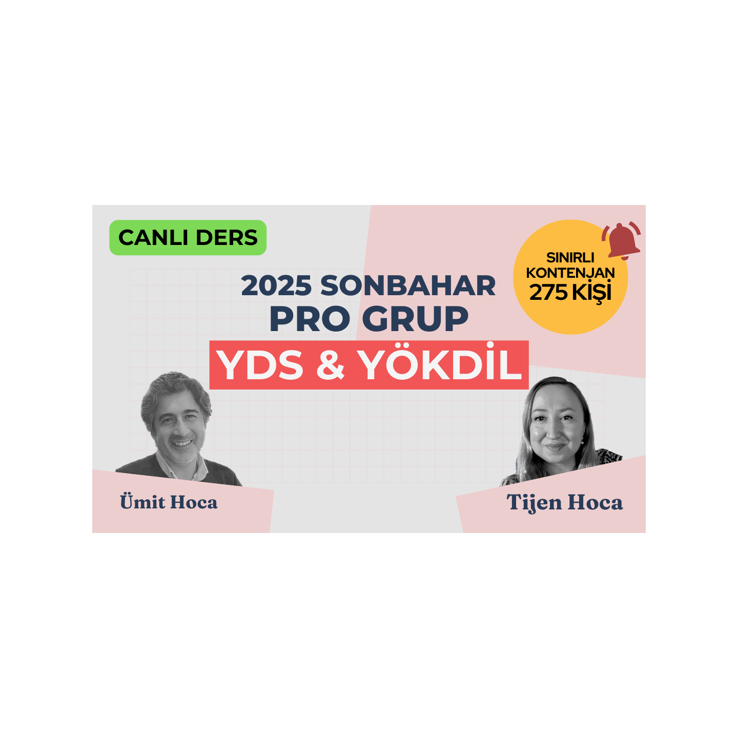 2025 Sonbahar Pro Grup Canlı YDS / YÖKDİL Dersi