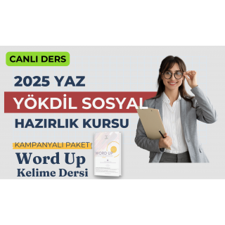 2025 Yaz Canlı Yökdil SOSYAL Dersi + Wordup