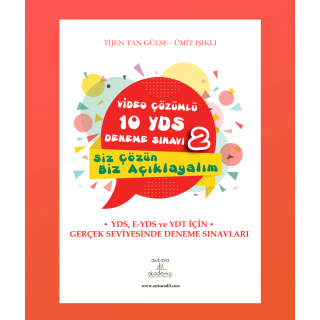 VİDEO ÇÖZÜMLÜ 10 YDS DENEME SINAVI - 2
