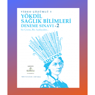 VİDEO ÇÖZÜMLÜ 5 YÖKDİL SAĞLIK BİLİMLERİ DENEME SINAVI 2