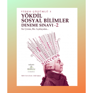 VİDEO ÇÖZÜMLÜ 5 YÖKDİL SOSYAL BİLİMLER DENEME SINAVI 2