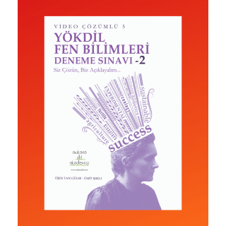 VİDEO ÇÖZÜMLÜ 5 YÖKDİL FEN BİLİMLER DENEME SINAVI 2
