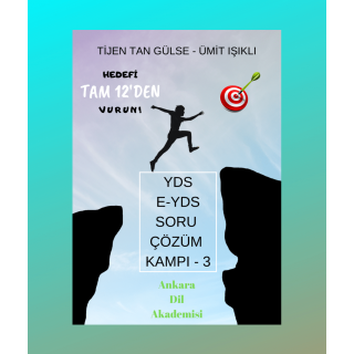 YDS/E-YDS Soru Çözüm Kampı Kitabı -3