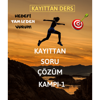 10 GÜNLÜK KAYITTAN SORU ÇÖZÜM KAMPI 2022 SONBAHAR