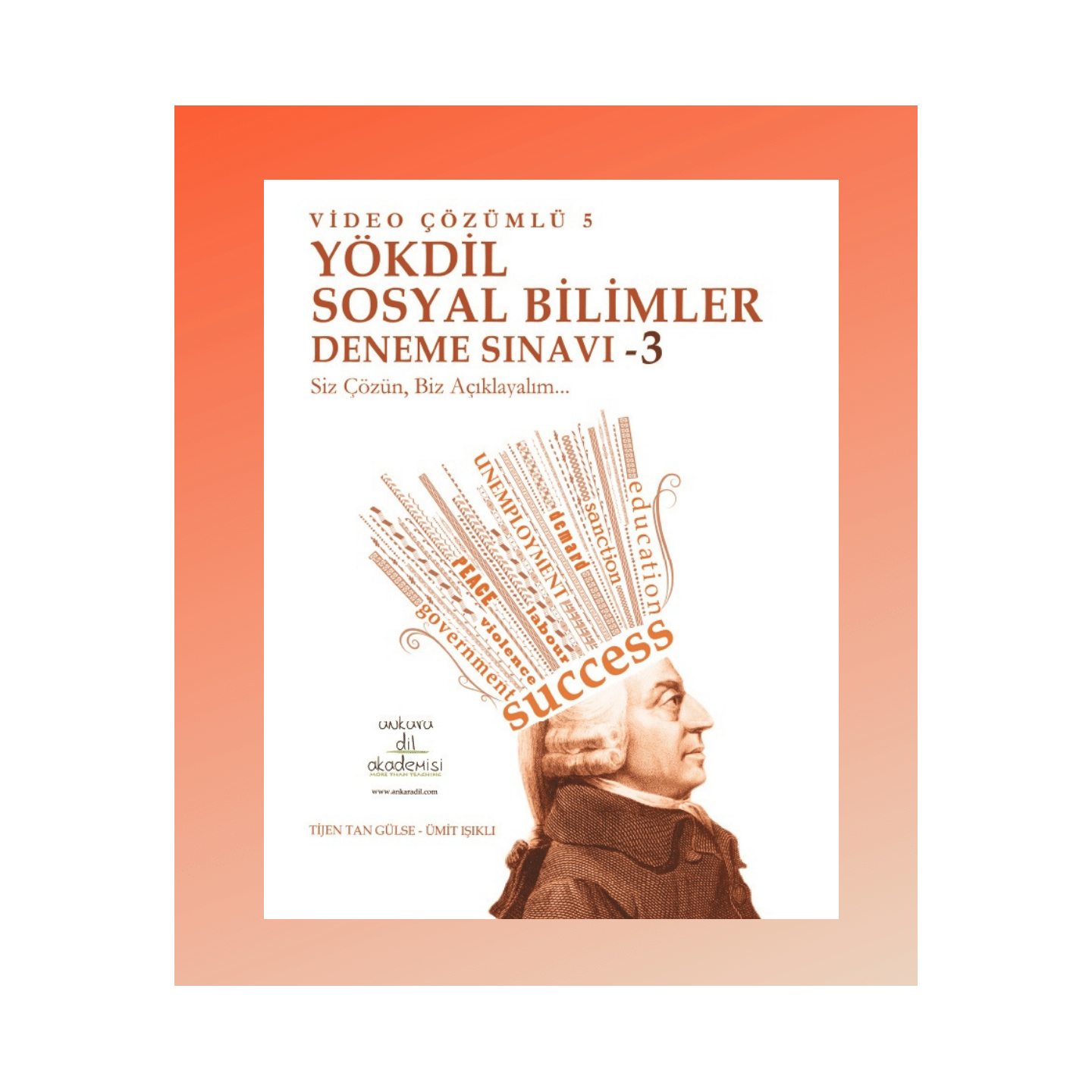 Video Çözümlü Yökdil Sosyal Deneme Sınavları Kitabı 3