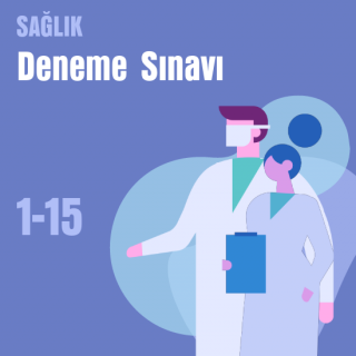 1-15 15 Adet e-YÖKDİL Sağlık Denemesi